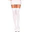 White With White Bow