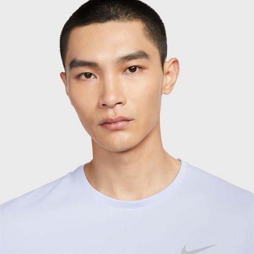 Image of Nike Mens Miler Short Sleeve Running Top