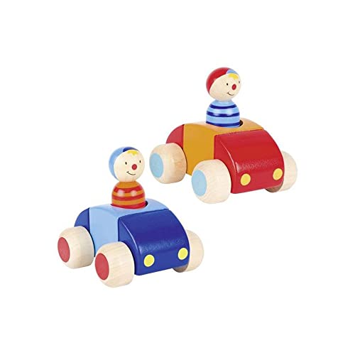 Preisvergleich Produktbild goki 55014 Fahrzeuge mit Fahrer und Hupe, gemischt