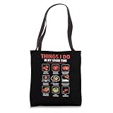 Things I Do In My Spare Time Tomatoes Gardening Plant Lover Tote Bag