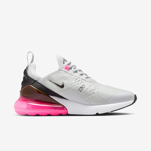 Nike Nike Air Max 270 Women's Shoes (Photon Dust/Hyper Pink/White/Metallic Silver) Size 8.5