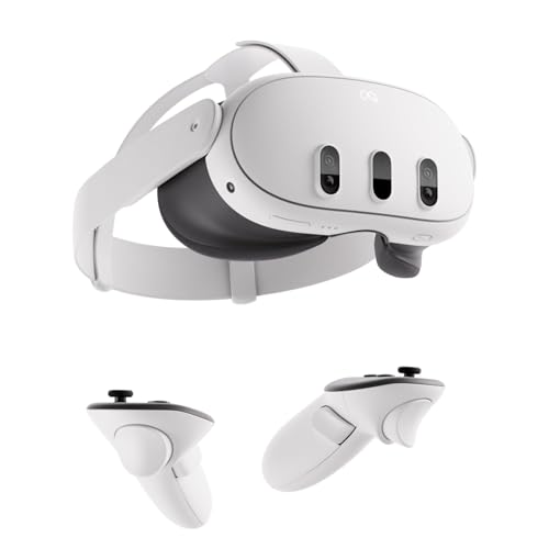 Meta Quest 3 128Gb – bahnbrechende mixed Reality – leistungsstarke Technologie (Generalüberholt)