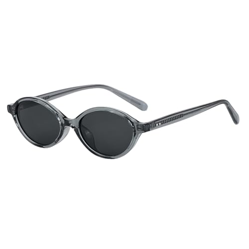 Lunettes de soleil rondes polarisées TR90 légères pour homme et femme anti-UV