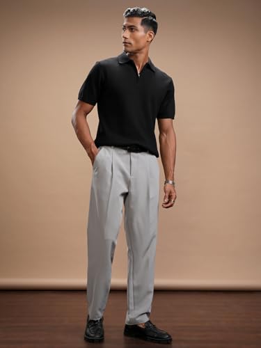 Image of Highlander Men's Polo Tshirt | Flat Knit | Regular Fit | Polo T-Shirt for Man