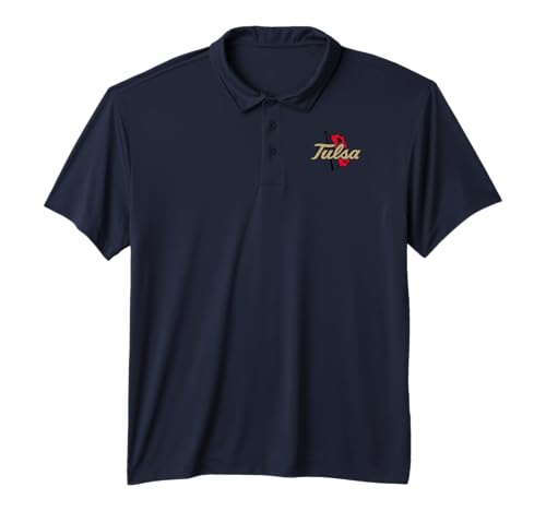 Tulsa Golden Hurricane | NCAA University Merch | NCAFTUL01 Performance Polo Shirt
