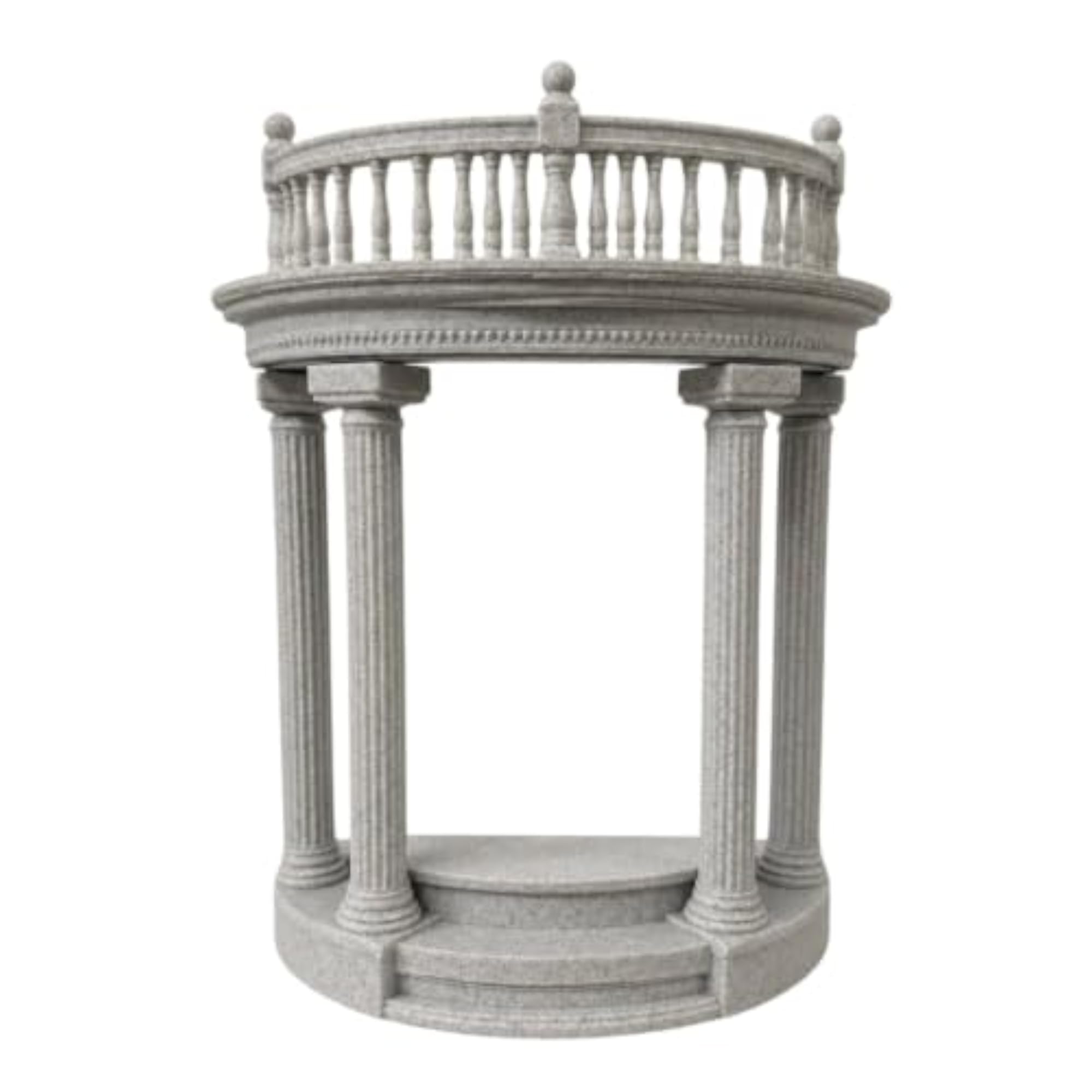 Marble-Like Roman Column Pedestal Display Stand