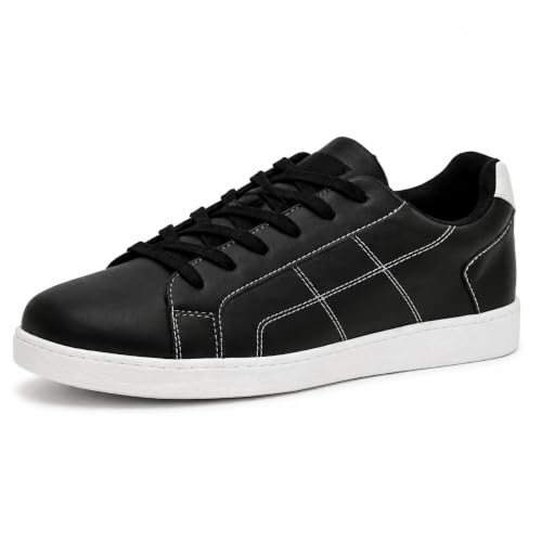 Image of Centrino Men's Sneakers | Cushioned Insole Comfortable Shoes | Trendy & Stylish Modern Sneakers | Durable Lightweight Sole Casual Walking Footwear |Trendy Lace-Up Shoes for College, Parties & Daily Use (9658)
