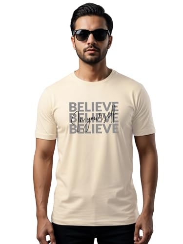 Image of ADRO Tshirt for Men | Printed T Shirt for Men | 100% Cotton Regular Fit T-Shirt |Printed T Shirt
