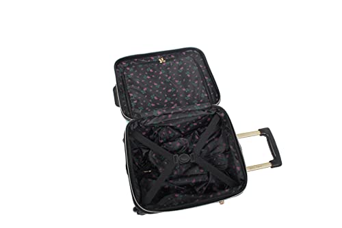 Betsey-Johnson-Designer-Underseat-Luggage-Collection-15-Inch-Hardside-Carry-On-Suitcase-for-Women-Lightweight-Under-Seat-Bag-with-2-Rolling-Spinner-Wheels