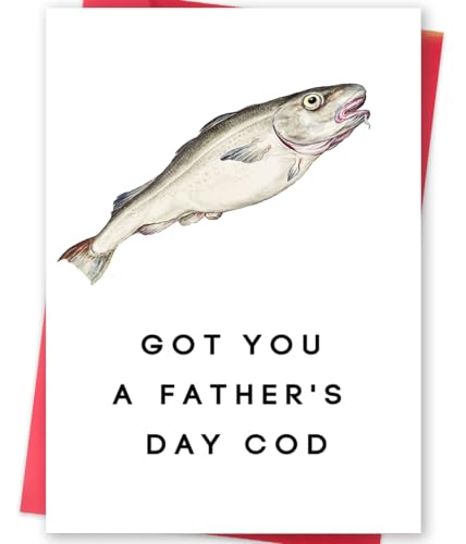 MQMRYeto Fishing Father's Day Card For Dad, Got...