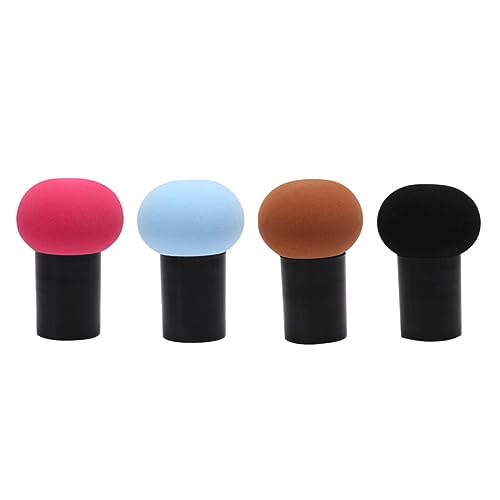 Beaupretty 4pièces Houppette à Poudre Pour Maquillage Coussin Cosmétique Houppette à Poudre Portable à Fond De Teint Cosmétiques