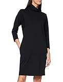 opus kleider.de besondere nahtdetails OPUS Damen Waline Kleid, Black, 40-44