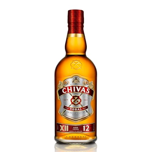 Chivas Regal 12 Jahre Premium Blended Scotch Whisky – 12 Jahre gereifter Whisky aus schottischen...
