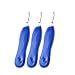 AAProTools Lot of 3 Scalpel Handle #4, Blue Plastic Grip - Fitting Blades #20 Thru 24