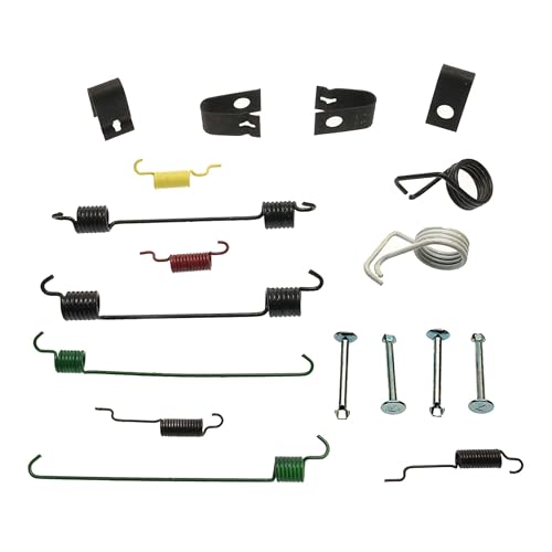 Kit matériel de frein à tambour arrière avec ressorts et axes 18K1459