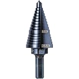 Klein Tools KTSB11 Step Drill Bit #11 Double-Fluted 7/8 to 1-1/8-Inch