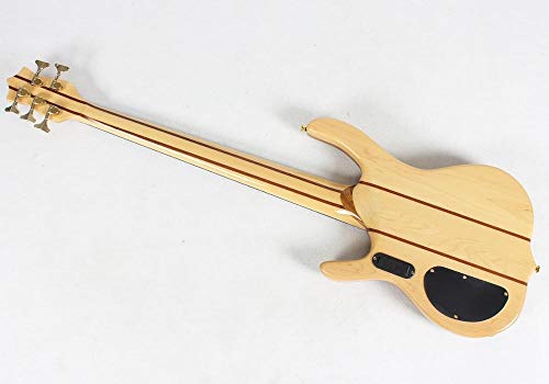 Slfdxdp Electric Guitar Neck Through 5 Five String Electric Bass Guitar Acoustic Steel String Guitars (Color : 1) #TOP5