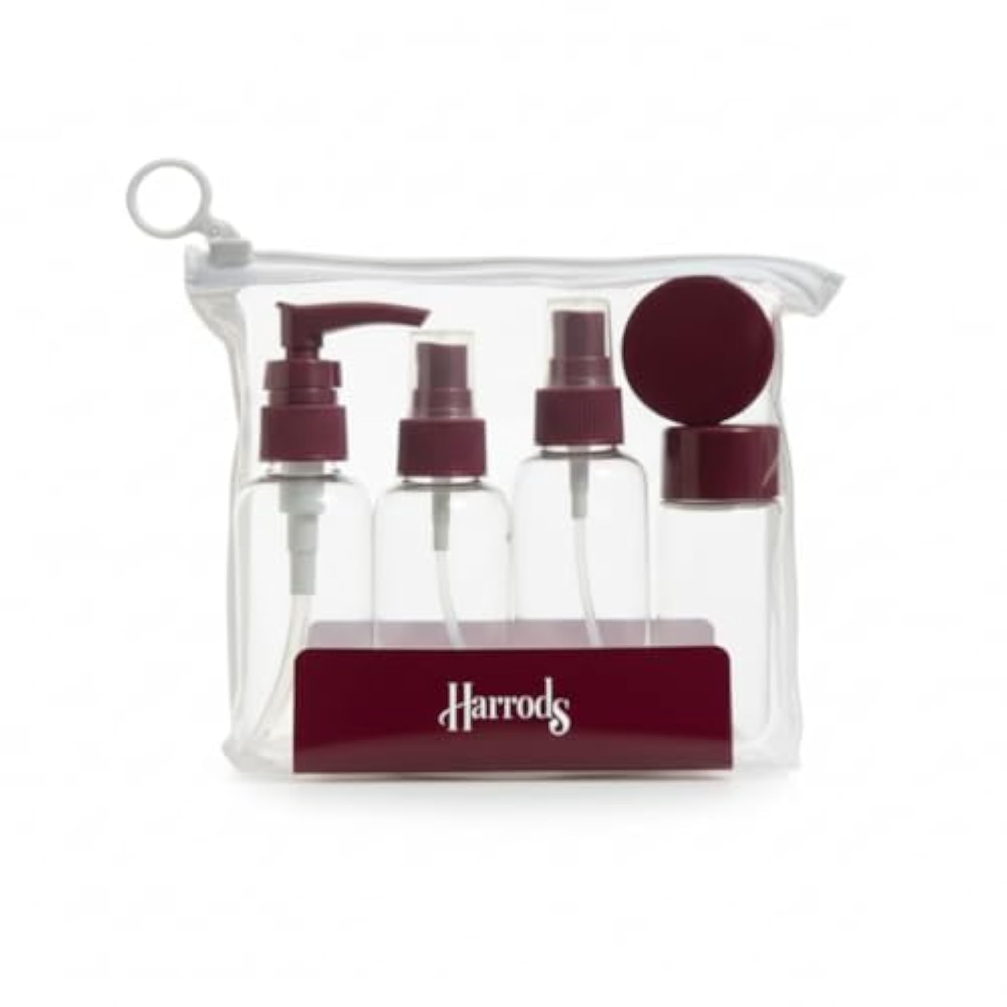 Travel Bottles for Toiletries (5 Pcs Set) with Pouch, Leak-Proof