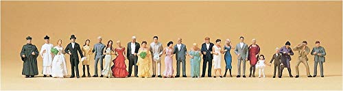 Modélisme ferroviaire Preiser 14415 de collection figurines mariage peintes à la main