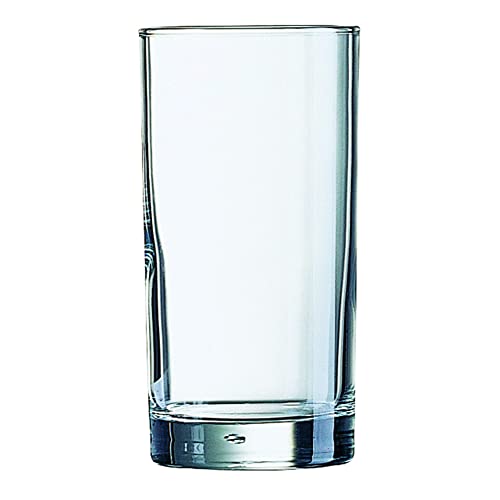 Arcoroc Elegance Hiball Glasses 10oz / 280ml - Case of 48-28cl Hiball Tumblers, Half Pint Glasses