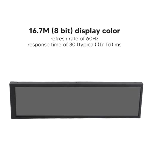 Image of Yunseity 8.8 Inch Portable Monitor, 480x1920 LCD HD, 170 View, 60Hz Refresh Rate, HDR, 600 Nits Brightness, Eye Care, USB