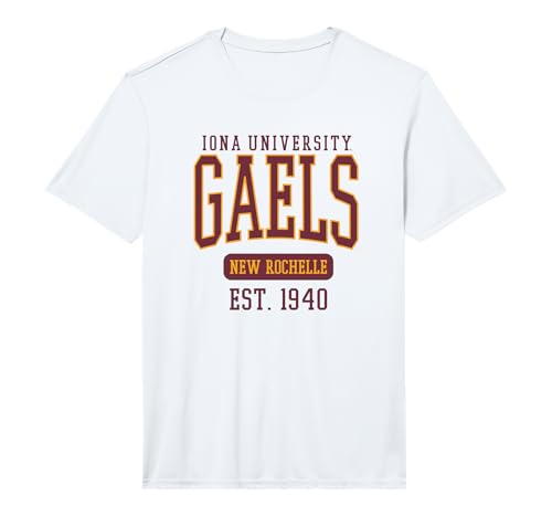 Iona University Gaels Est. Date Performance T-Shirt