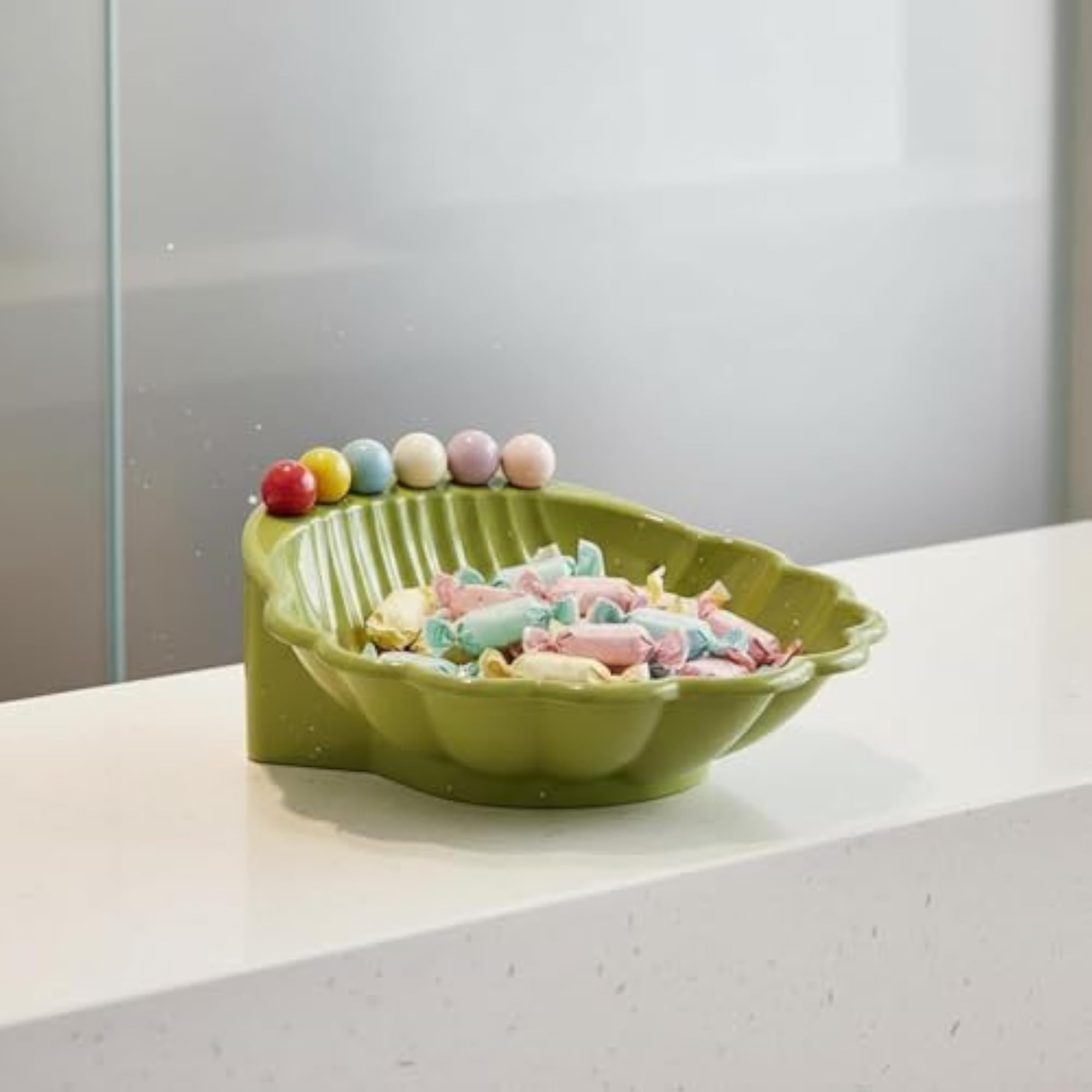 Light Luxury Square Fruit Plate, Decorative Serving Tray