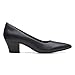 Clarks Collection Women's Teresa Step Pump, Black Leather, 9 Medium US