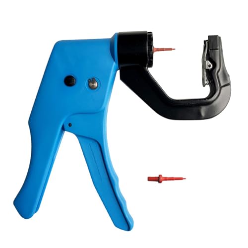 Alicates para crotales, herramienta inalámbrica para el etiquetado de ganado (vacas, ovejas, cerdos), instalación con rebote automático, cabras y mandíbulas giratorias, diseño ergonómico del mang