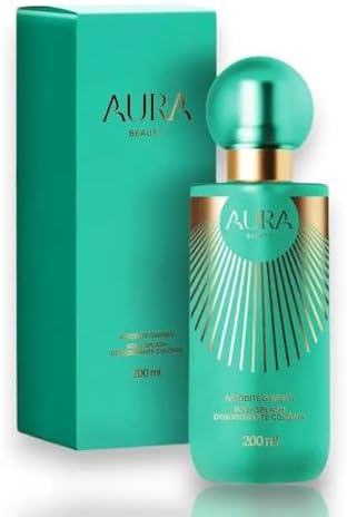 Body Splash desodorante colônia Aura beauty Afrodite Garden 200Ml