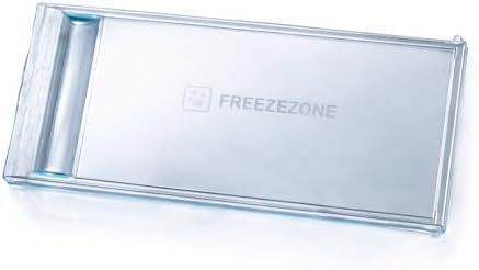 SANAVYA Freezer Door Compatible for Single Door Refrigerator | Transparent Freezer Flap Door | Durable Replacement Freezer Compartment Door | Clear | Pack of 1 (Height 14 cm)