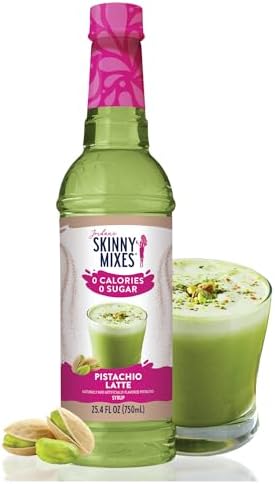 Jordan's Skinny Pistachio Coffee Flavoring Syrup, 25.4 fl oz