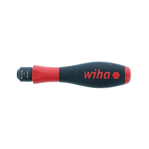Wiha 28509 TorqueFix Handle With SoftFinish, Torque Pre Set 12.5 in-lbs