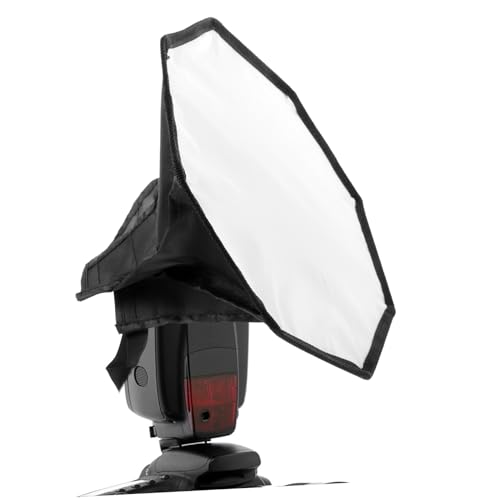 Softbox de iluminación para fotografía en exteriores con difusor para flash Hemobllo 4