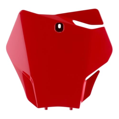 Plaque avant plastique Polisport 8668100003 rouge réplique OEM pour moto Gas Gas