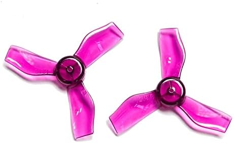 Replacement Part For 1219 31mm 1mm Hole 3blade Propeller CW CCW For 0703-1103 RC Drone Quadcopter FPV Racer Motor Accessory - Color 4 Pairs Red
