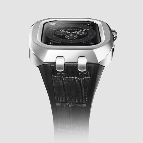 [HUMBLE RICH] ユニセックス Apple Watchケース ハンブルリッチ クラシック 1046CL02SSYLBKS Apple watch シリーズ 10対応 シルバー ステンレススチール [並行輸入品]