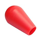 ゲームジョイスティックボールヘッド 互換性アーケードゲーム 5.5mmナット穴 赤 PP素材 DIY交換パーツ