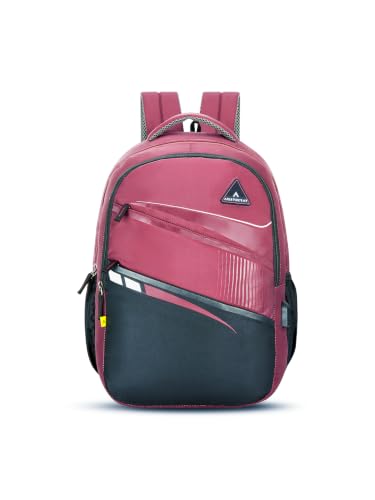 Image of Aristocrat Stan 15.6 inch Compatible Laptop Backpack 32L | 3 Compartments with Quick-Access Front Pocket | Tablet Sleeve, Rain Cover & Bottle Holders | Office & Casual Backpack for Men & Women