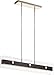 Kichler 44344WNWLED Tig Chandelier, 6-Light LED, Walnut Wood