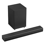LG S30A Soundbar 140W, 2.1 canali con Subwoofer Wireless, Black