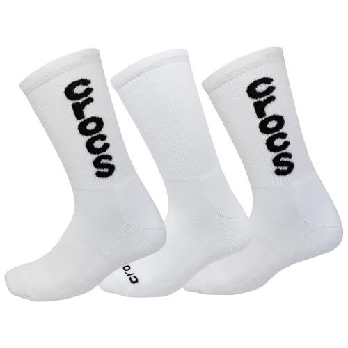 Crocs Crew Socks White
