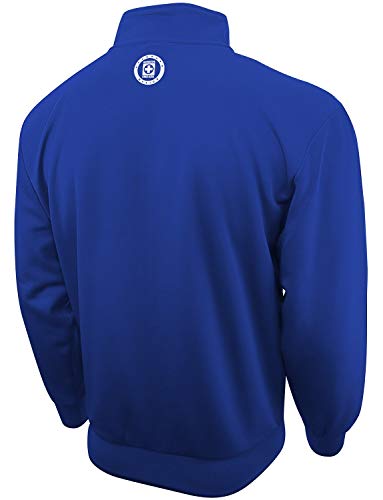 Icon Sports Cruz Azul Jacket – Official Men’s Casual Full Zip Up Track Jackets Soccer Football Club Active Training Top CR52TJ S