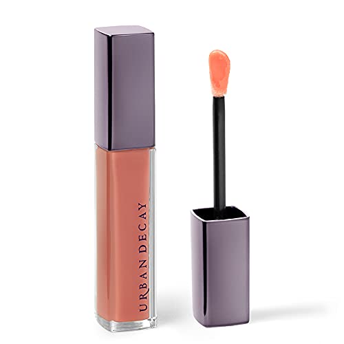 Urban Decay Vice Plumping Shine Hydrating Lip Gloss Balm - 9 Shades Available - Plump & Moisturize Lips - Vegan Formula with Hyaluronic Acid & Shea Butter - Name Drop, 0.2 fl oz