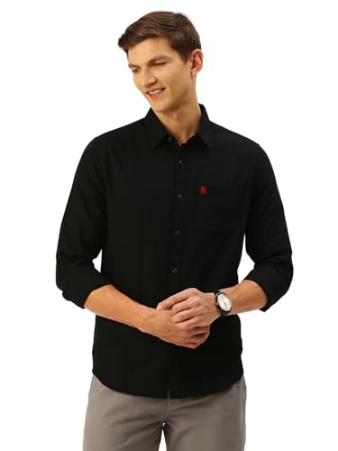 Image of Thomas Scott Men Classic Slim Fit Cotton Casual Full Sleeves Shirt