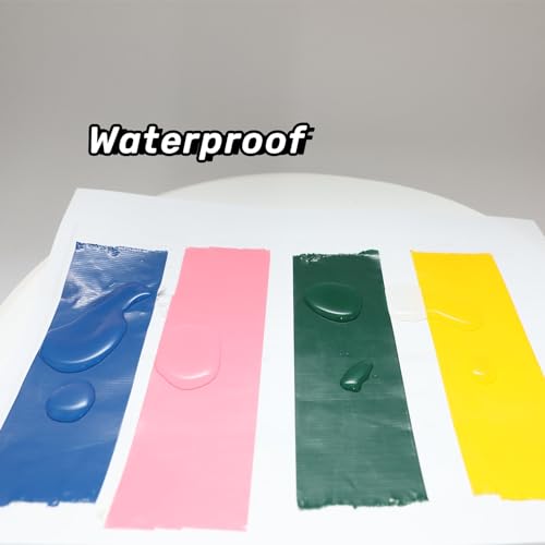 WELSTIK Professional Duct Tape 3 Pack 48mm x 27m Waterproof Tape Fabric Coloured Gaffer Tape for Repairs, DIY, Crafts, Indoor and Outdoor Use,Blue - Image 6