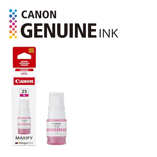 Canon GI-25 Genuine Magenta Ink Bottle, Compatible with Megatank GX2020, and GX1020 Printers - image 8