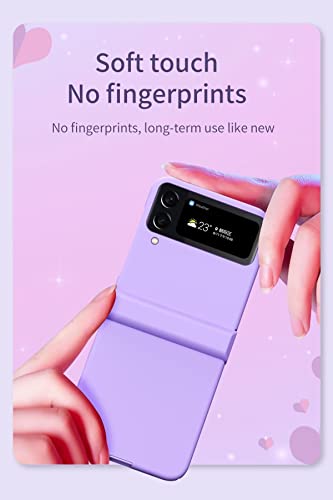 YukeTop Capa para Samsung Galaxy Z Flip 4 5G, capa protetora dobrável, proteção com tudo incluído, a