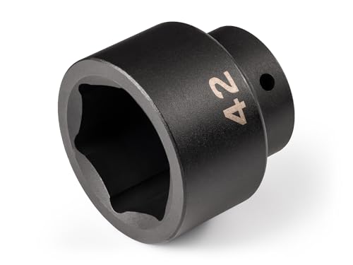 Image of TEKTON 1 /2 Inch Drive x 42 mm Shallow 6-Point Impact Socket | SID22142