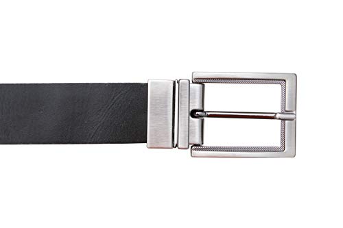 Cinto Masculino Em Couro Naturale Executive Line Pier 15-1011 - Preto Mouro (100)